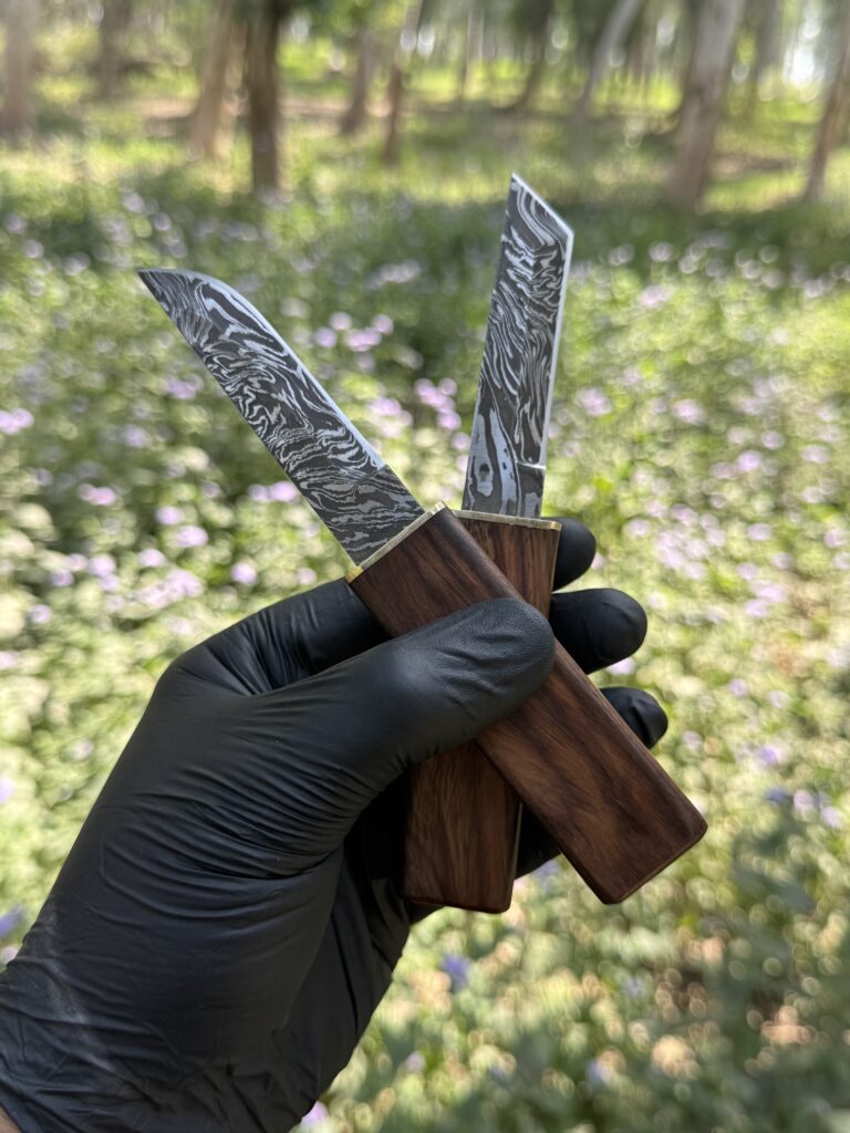 Japanese Double Knife with Scabbard